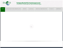 Tablet Screenshot of fa-ced.de